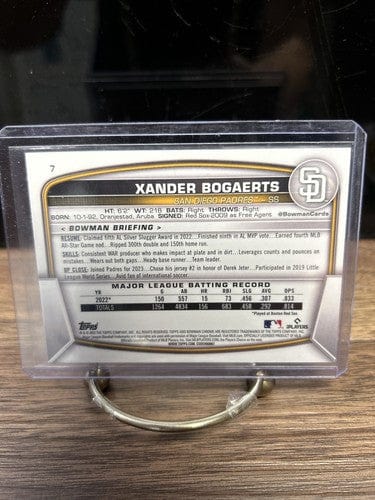 Cheap Sneaks Footwear/Sports Cards Baseball Card Xander Bogaerts 2023 Bowman Chrome Mega/Mojo Refractor San Diego Padre