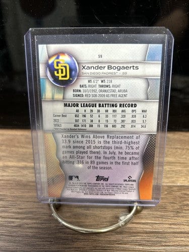 Cheap Sneaks Footwear/Sports Cards Baseball Card Xander Bogaerts 2023 Bowman Platinum Baseball Card # 59 San Diego Padr