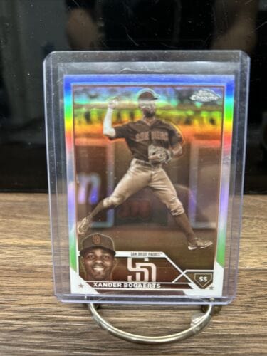 Cheap Sneaks Footwear/Sports Cards Baseball Card Xander Bogaerts 2023 Topps Chrome Sepia Refractor Parallel #44 San Die