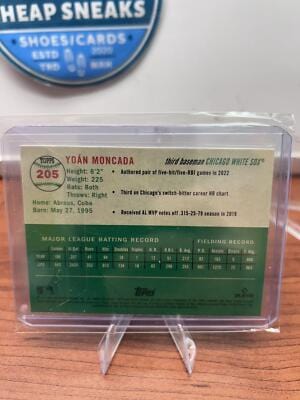 Cheap Sneaks Footwear/Sports Cards Baseball Card Yoán Moncada 2023 Topps Chrome Platinum Anniversary Blue Prism Refrac
