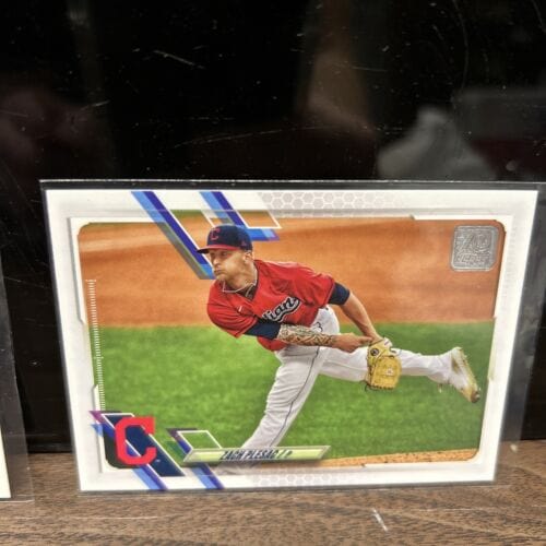 Cheap Sneaks Footwear/Sports Cards Baseball Card Zach Please Cleveland Gurdians Lot(2) 2021 &2022 Topps Series 2 #403,#