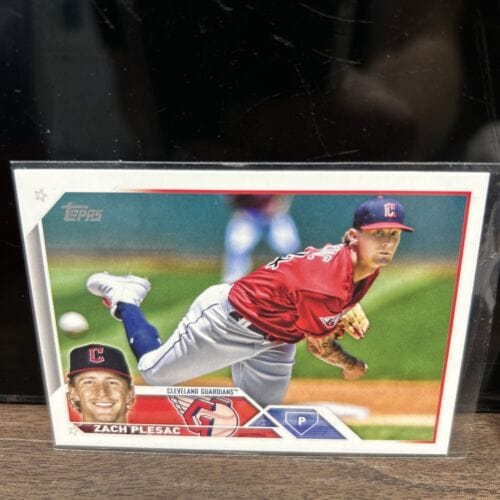 Cheap Sneaks Footwear/Sports Cards Baseball Card Zach Please Cleveland Gurdians Lot(2) 2021 &2022 Topps Series 2 #403,#
