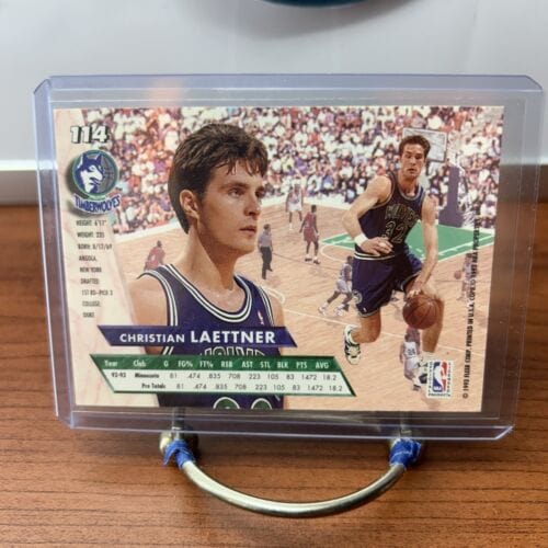 Cheap Sneaks Footwear/Sports Cards Basketball Card 1993-94 Ultra Christian Laettner Minnesota Timberwolves #114