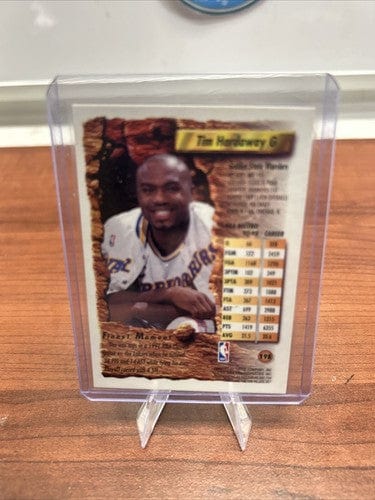 Cheap Sneaks Footwear/Sports Cards Basketball Card 1994 Topps Finest Basketball Card # 198 Tim Hardaway Guard Golden Stat