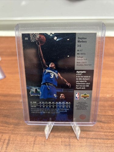 Cheap Sneaks Footwear/Sports Cards Basketball Card 1997-98 Upper Deck Basketball # 255 Stephon Marbury Minnesota Timberwo