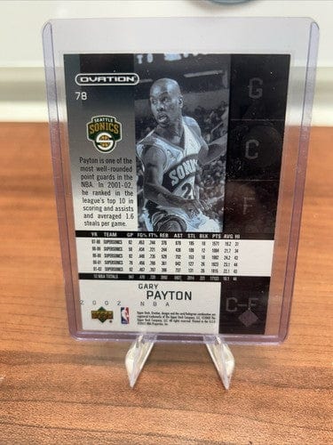 Cheap Sneaks Footwear/Sports Cards Basketball Card 2002-03 Upper Deck Ovation Seattle Supersonics Basketball Card #78 Gar