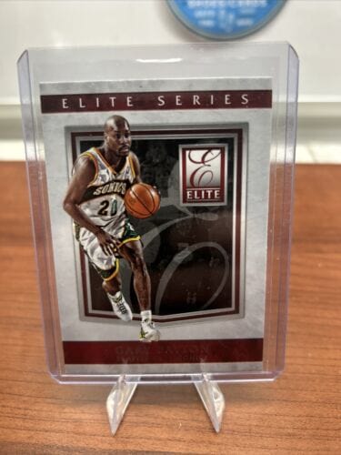 Cheap Sneaks Footwear/Sports Cards Basketball Card 2015-16 ELITE SERIES # 13 GARY PAYTON , SONICS