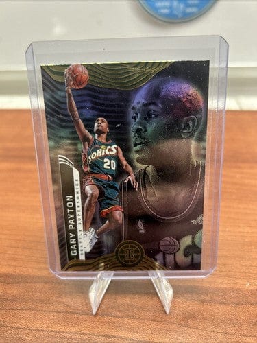 Cheap Sneaks Footwear/Sports Cards Basketball Card 2021-2022 Panini Illusions Gary Payton Supersonics #146 The Glove