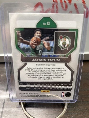 Cheap Sneaks Footwear/Sports Cards Basketball Card 2021-2022 Panini Prizm Basketball Jayson Tatum Base Boston Celtics No.