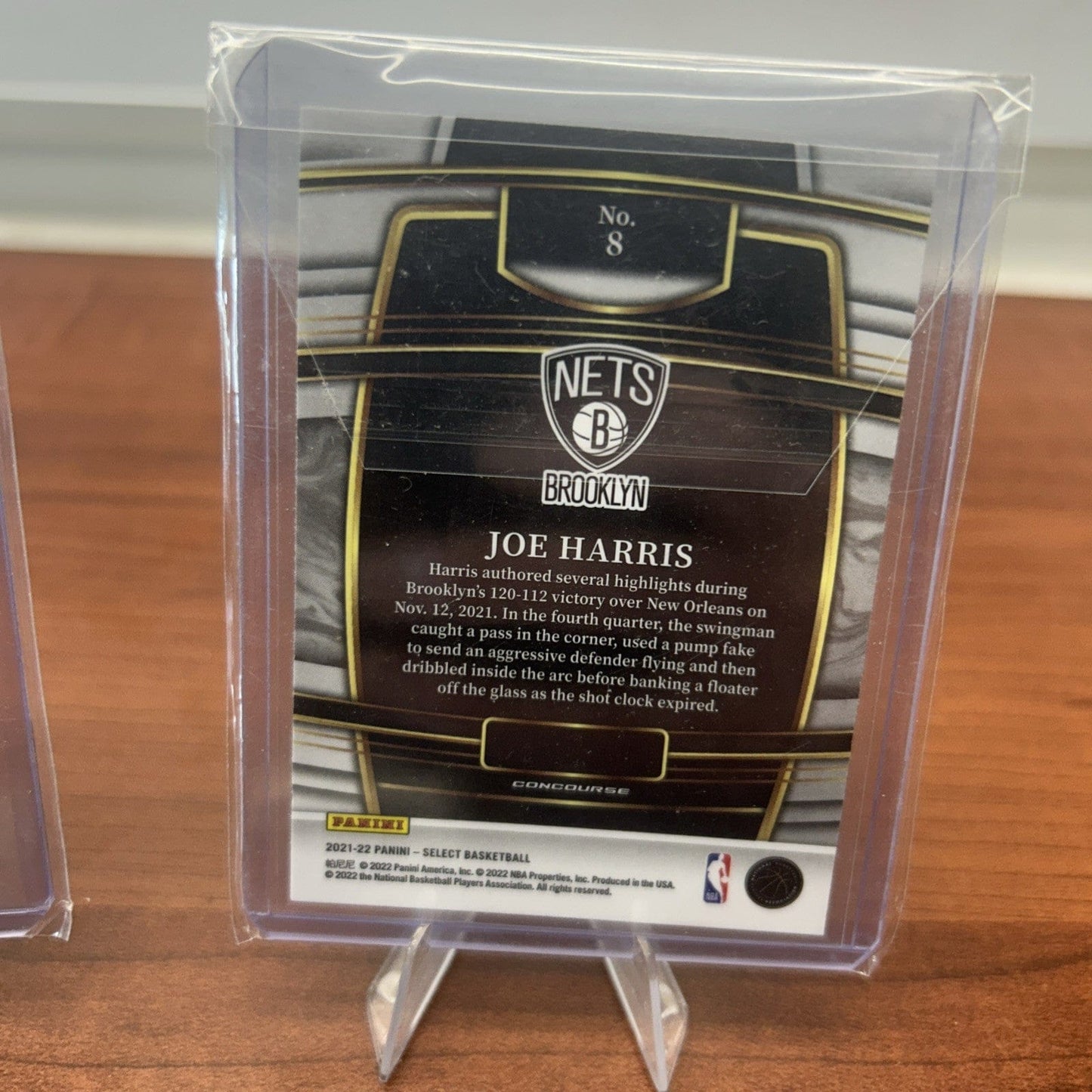 Cheap Sneaks Footwear/Sports Cards Basketball Card 2021-22 Panini Prizm Basketball GREEN PRIZM #95 Joe Harris Brooklyn Ne