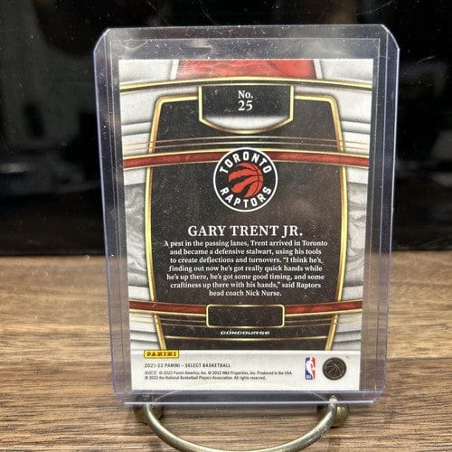 Cheap Sneaks Footwear/Sports Cards Basketball Card 2021-22 Panini Select Basketball Gary Trent Jr. Concourse Card #25 Rap