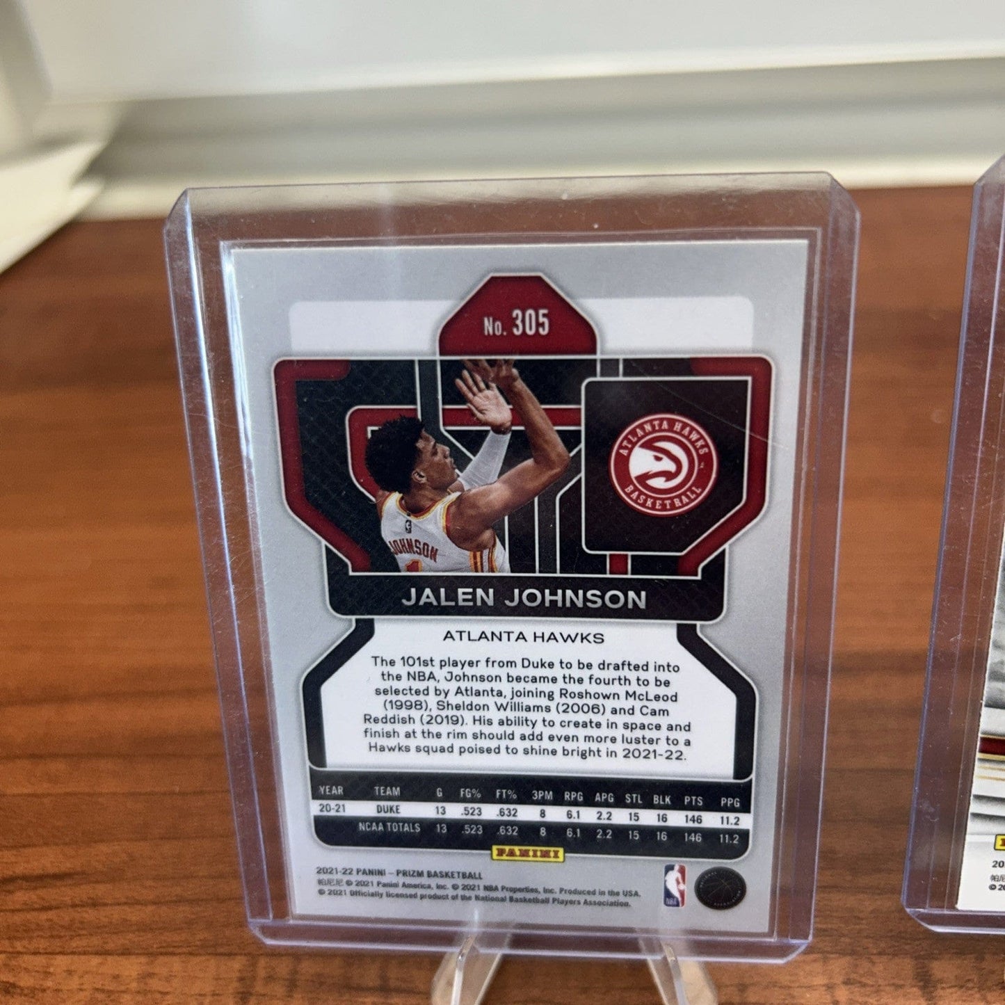 Cheap Sneaks Footwear/Sports Cards Basketball Card 2021-22 Panini Select Concourse Orange Shock Prizm #17 Jalen Johnson (