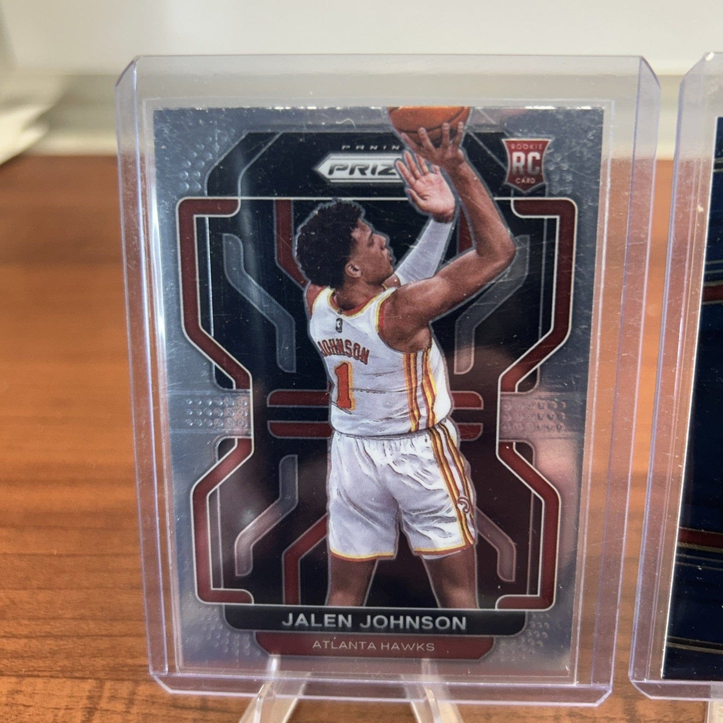 Cheap Sneaks Footwear/Sports Cards Basketball Card 2021-22 Panini Select Concourse Orange Shock Prizm #17 Jalen Johnson (