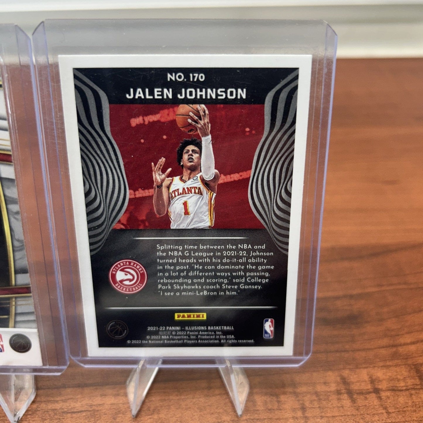 Cheap Sneaks Footwear/Sports Cards Basketball Card 2021-22 Panini Select Concourse Orange Shock Prizm #17 Jalen Johnson (