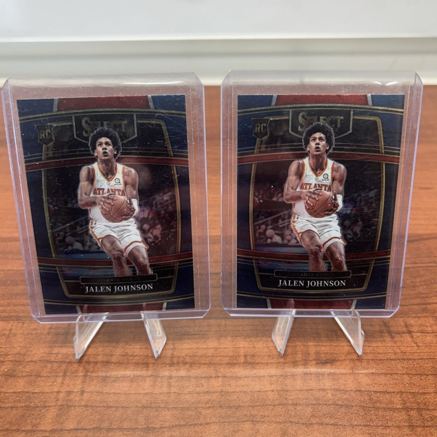 Cheap Sneaks Footwear/Sports Cards Basketball Card 2021-22 Panini Select Jalen Johnson Concourse RC #17 + Bonus Card