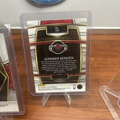 Cheap Sneaks Footwear/Sports Cards Basketball Card 2021-22 Select Alperen Sengun Blue Premier Level Rookie RC #114 Rocket