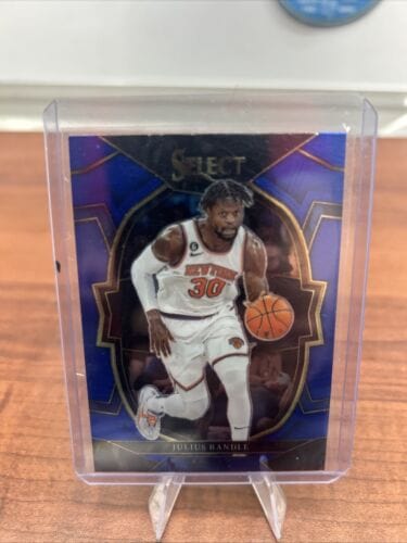 Cheap Sneaks Footwear/Sports Cards Basketball Card 2022-23 Panini Select Julius Randle #40 Blue Concourse Level New York