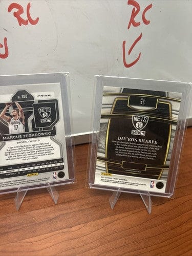 Cheap Sneaks Footwear/Sports Cards Basketball Card 2022 Panini Select/Prizm Brooklyn Nets Lot 3 Prizm 2 RC