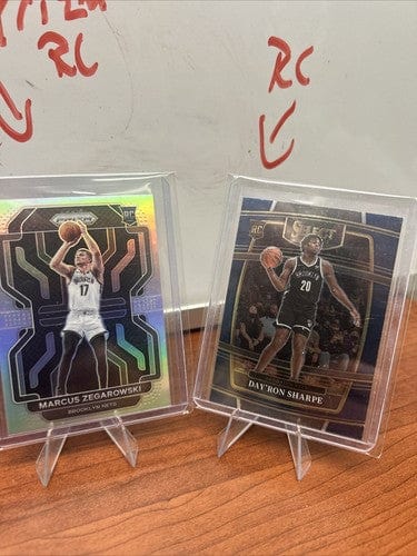 Cheap Sneaks Footwear/Sports Cards Basketball Card 2022 Panini Select/Prizm Brooklyn Nets Lot 3 Prizm 2 RC
