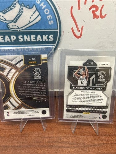 Cheap Sneaks Footwear/Sports Cards Basketball Card 2022 Panini Select/Prizm Brooklyn Nets Lot 3 Prizm 2 RC