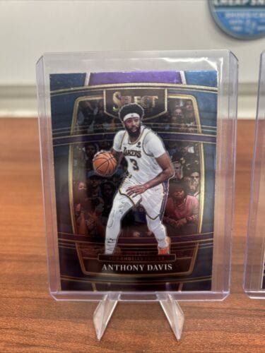 Cheap Sneaks Footwear/Sports Cards Basketball Card Anthony Davis 2024 Donruss Optic Purple Prizm Winner Stays #19, 22 Pan