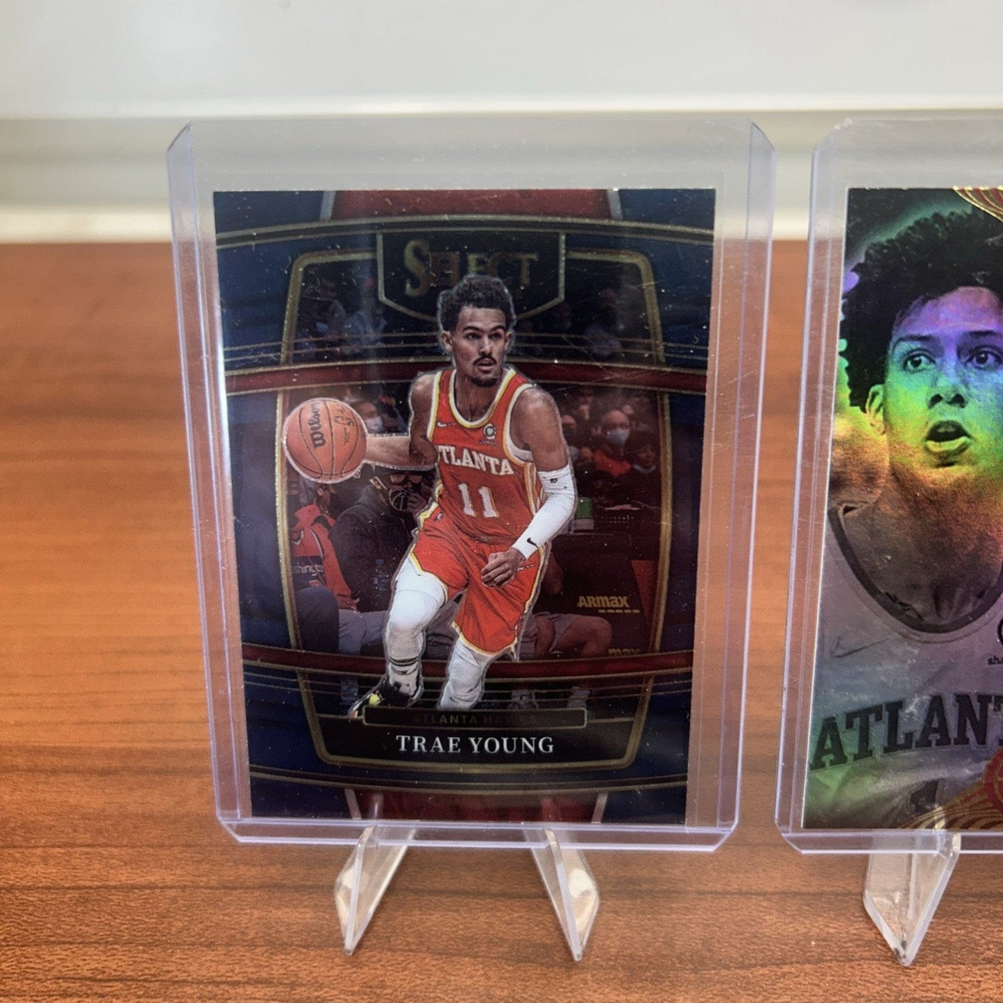 Cheap Sneaks Footwear/Sports Cards Basketball Card Atlanta Hawks Lot 2021 Panini Iillisuions Jalen Johnson RC, Martin pri