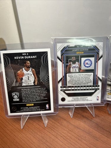 Cheap Sneaks Footwear/Sports Cards Basketball Card Brooklyn Nets NBA Lot(10) Harden, Durant ,Coleman, Anderson