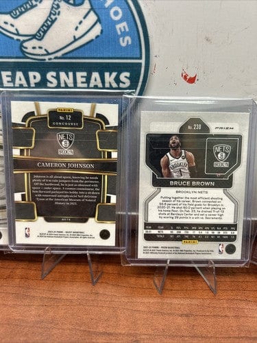 Cheap Sneaks Footwear/Sports Cards Basketball Card Brooklyn Nets NBA Lot(10) Harden, Durant ,Coleman, Anderson