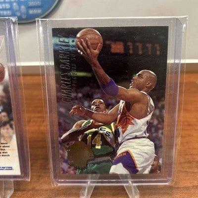 Cheap Sneaks Footwear/Sports Cards Basketball Card Charles Barkley 1996-97 NBA Hoops #184 The Big Finish Phoenix Suns