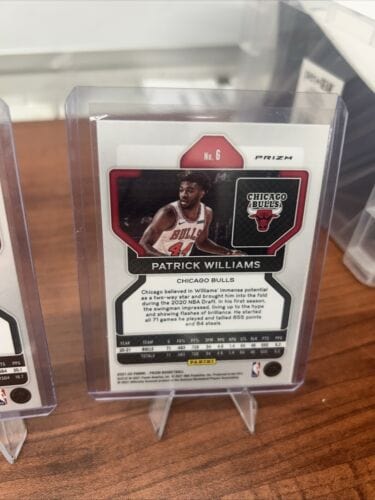 Cheap Sneaks Footwear/Sports Cards Basketball Card Chicago Bulls 2021-22 Panini Prizm Red White Blue Lot Vucevic, LaVine,