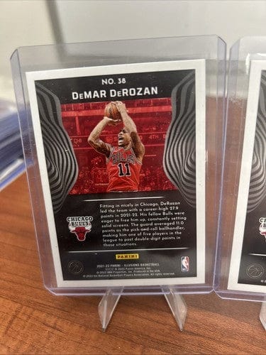Cheap Sneaks Footwear/Sports Cards Basketball Card Chicago Bulls 2022 Panini Illusions ,Hoops, 24 Donruss Optic J. Philli