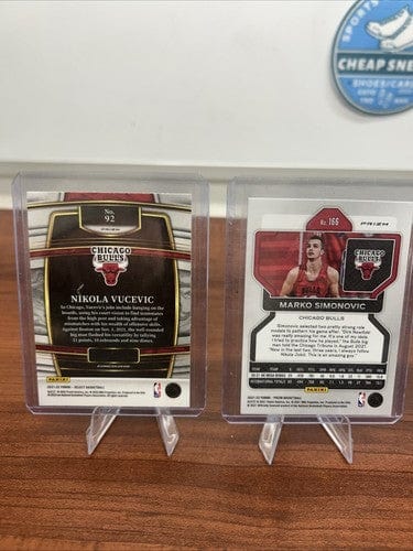 Cheap Sneaks Footwear/Sports Cards Basketball Card Chicago Bulls 2022 Panini Select All Prizm Lot Ball, Williams, Caruso,