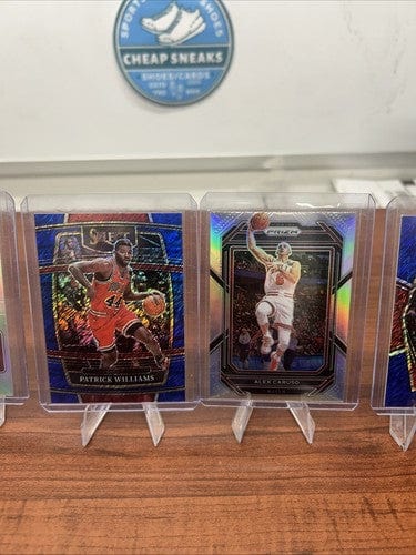 Cheap Sneaks Footwear/Sports Cards Basketball Card Chicago Bulls 2022 Panini Select All Prizm Lot Ball, Williams, Caruso,