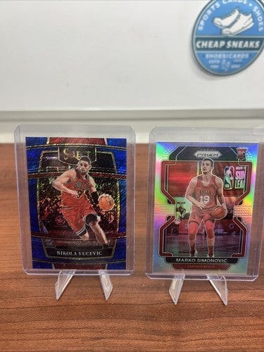 Cheap Sneaks Footwear/Sports Cards Basketball Card Chicago Bulls 2022 Panini Select All Prizm Lot Ball, Williams, Caruso,