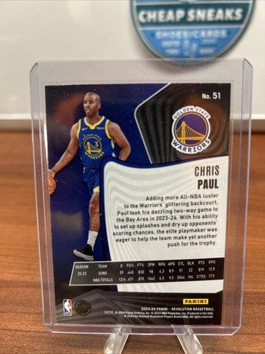 Cheap Sneaks Footwear/Sports Cards Basketball Card Chris Paul 2023-24 Panini Revolution #51 Astro Refractor Parallel Warr