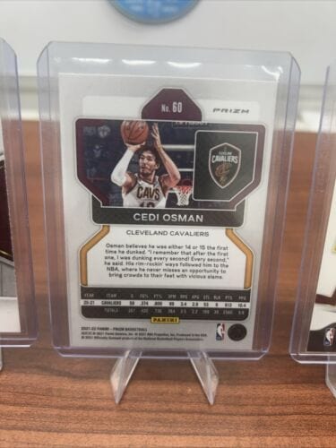Cheap Sneaks Footwear/Sports Cards Basketball Card Cleveland Cavaliers 2022 Panini Select/Prizm Lot Rubio ,Love ,Osman ,
