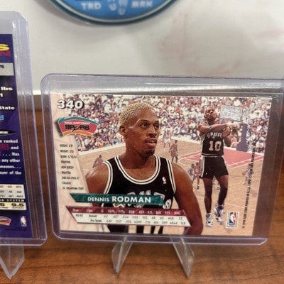 Cheap Sneaks Footwear/Sports Cards Basketball Card Dennis Rodman 93/94 Fleet Ultra#340 /Topps Stadium Club #305 Spurs