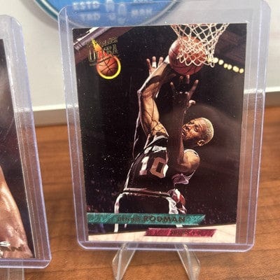 Cheap Sneaks Footwear/Sports Cards Basketball Card Dennis Rodman 93/94 Fleet Ultra#340 /Topps Stadium Club #305 Spurs