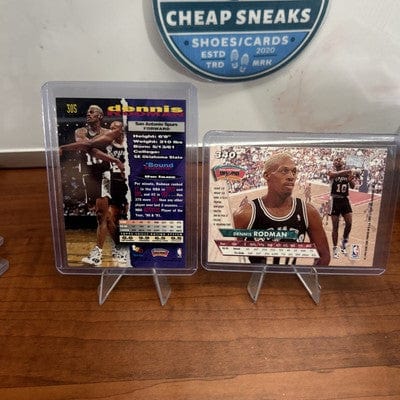 Cheap Sneaks Footwear/Sports Cards Basketball Card Dennis Rodman 93/94 Fleet Ultra#340 /Topps Stadium Club #305 Spurs