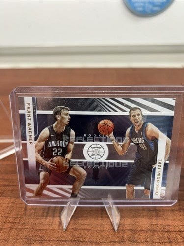 Cheap Sneaks Footwear/Sports Cards Basketball Card Dirk Nowitzki/Franz Wagner Lot 2021-22 Panini Illusions Rookie Reflect