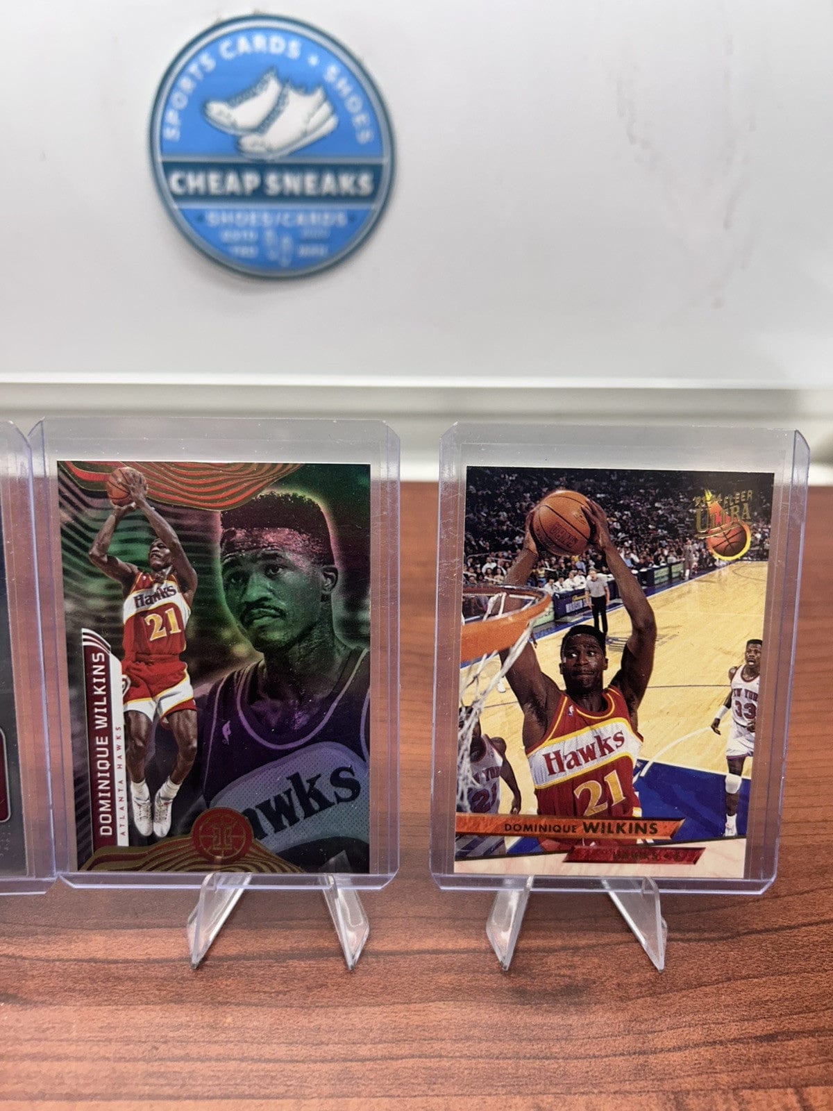 Cheap Sneaks Footwear/Sports Cards Basketball Card Dominique Wilkins Lot Of 4 Atlanta Hawks 2022 Panini Select Company,21