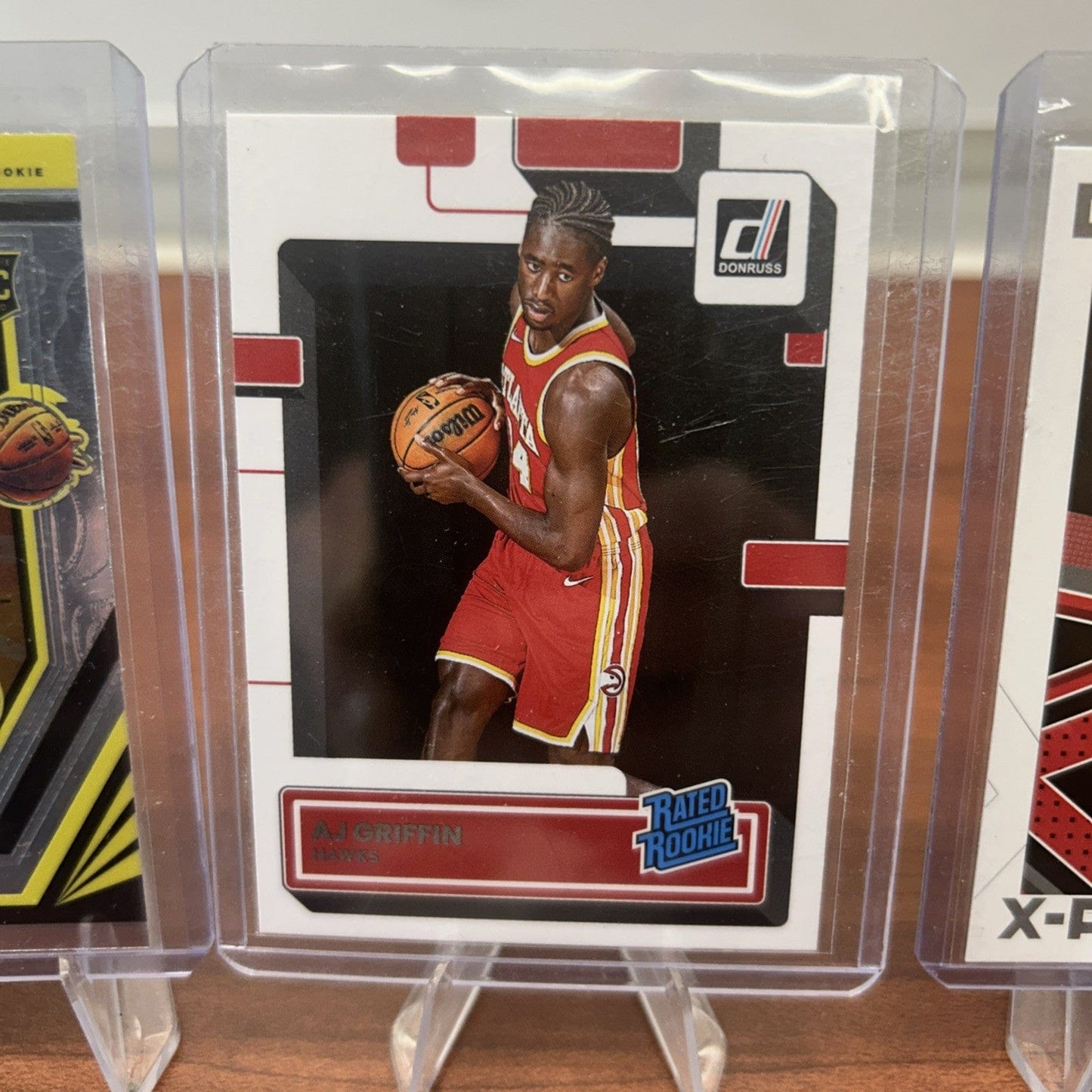 Cheap Sneaks Footwear/Sports Cards Basketball Card Hawks RC Lot Tyrese Martin, AJ Griffib 2022 Donruss Basketball