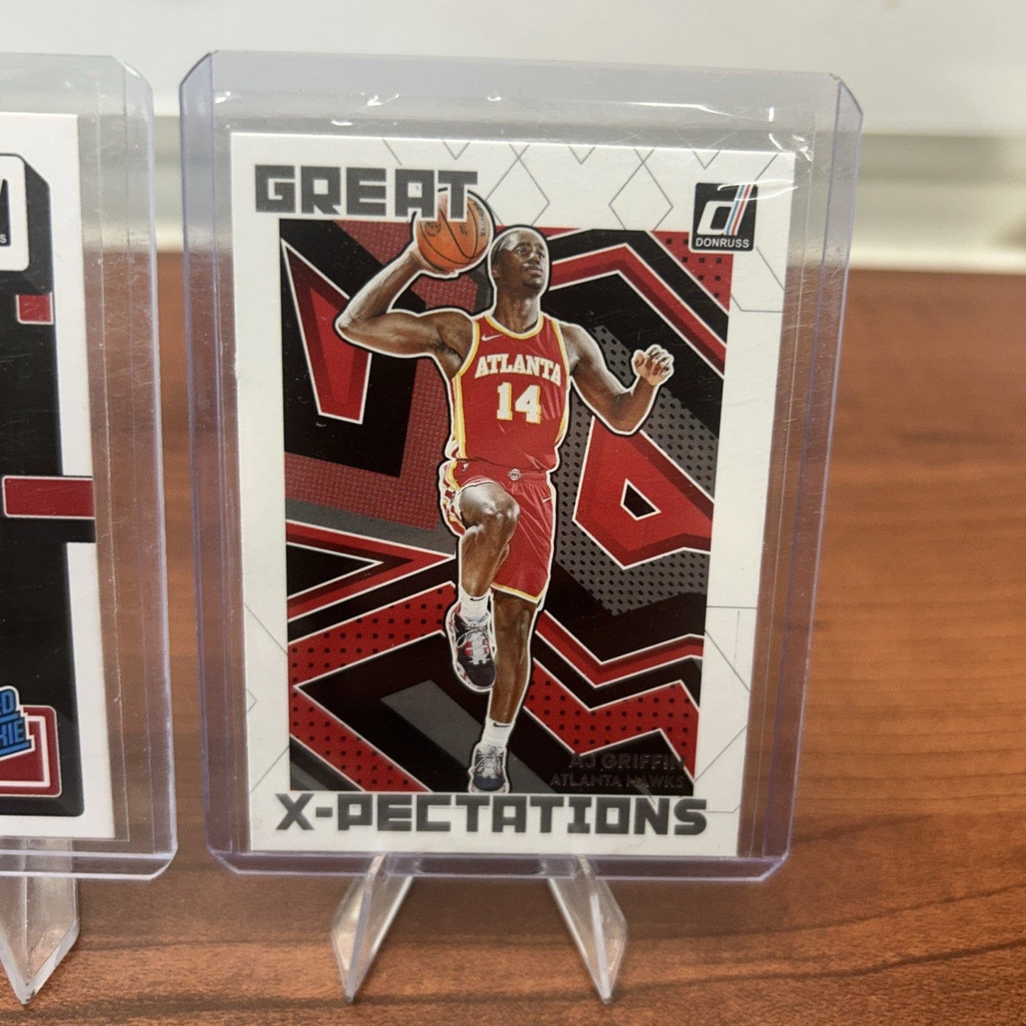 Cheap Sneaks Footwear/Sports Cards Basketball Card Hawks RC Lot Tyrese Martin, AJ Griffib 2022 Donruss Basketball
