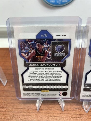 Cheap Sneaks Footwear/Sports Cards Basketball Card Jaren Jackson Jr. 2021-22 Panini Slv Prizm #35 + 21-22 Select Prizm Or