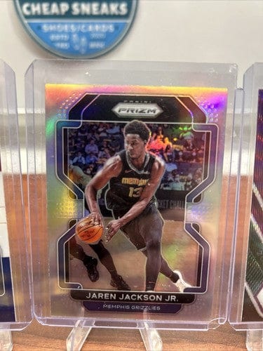 Cheap Sneaks Footwear/Sports Cards Basketball Card Jaren Jackson Jr. 2021-22 Panini Slv Prizm #35 + 21-22 Select Prizm Or