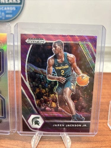 Cheap Sneaks Footwear/Sports Cards Basketball Card Jaren Jackson Jr. 2021-22 Panini Slv Prizm #35 + 21-22 Select Prizm Or
