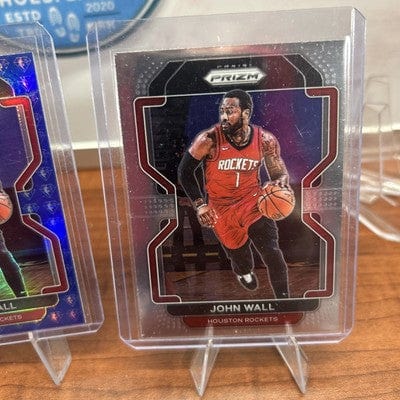 Cheap Sneaks Footwear/Sports Cards Basketball Card John Wall 2021 Panini Blue Halo Prizm NBA 75th Anniversary SP#68 Houst