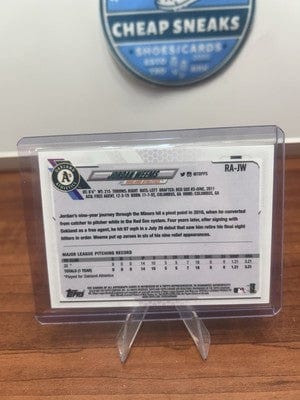 Cheap Sneaks Footwear/Sports Cards Basketball Card Jordan Weems 2021 Topps Chrome Rookie Auto Autographs #RA-JW