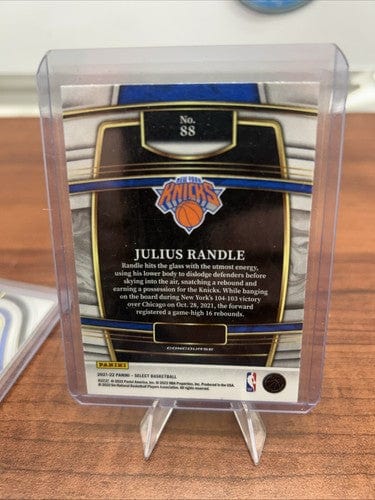 Cheap Sneaks Footwear/Sports Cards Basketball Card Julius Randle Knicks 2021-22 Panini Select Blue #88