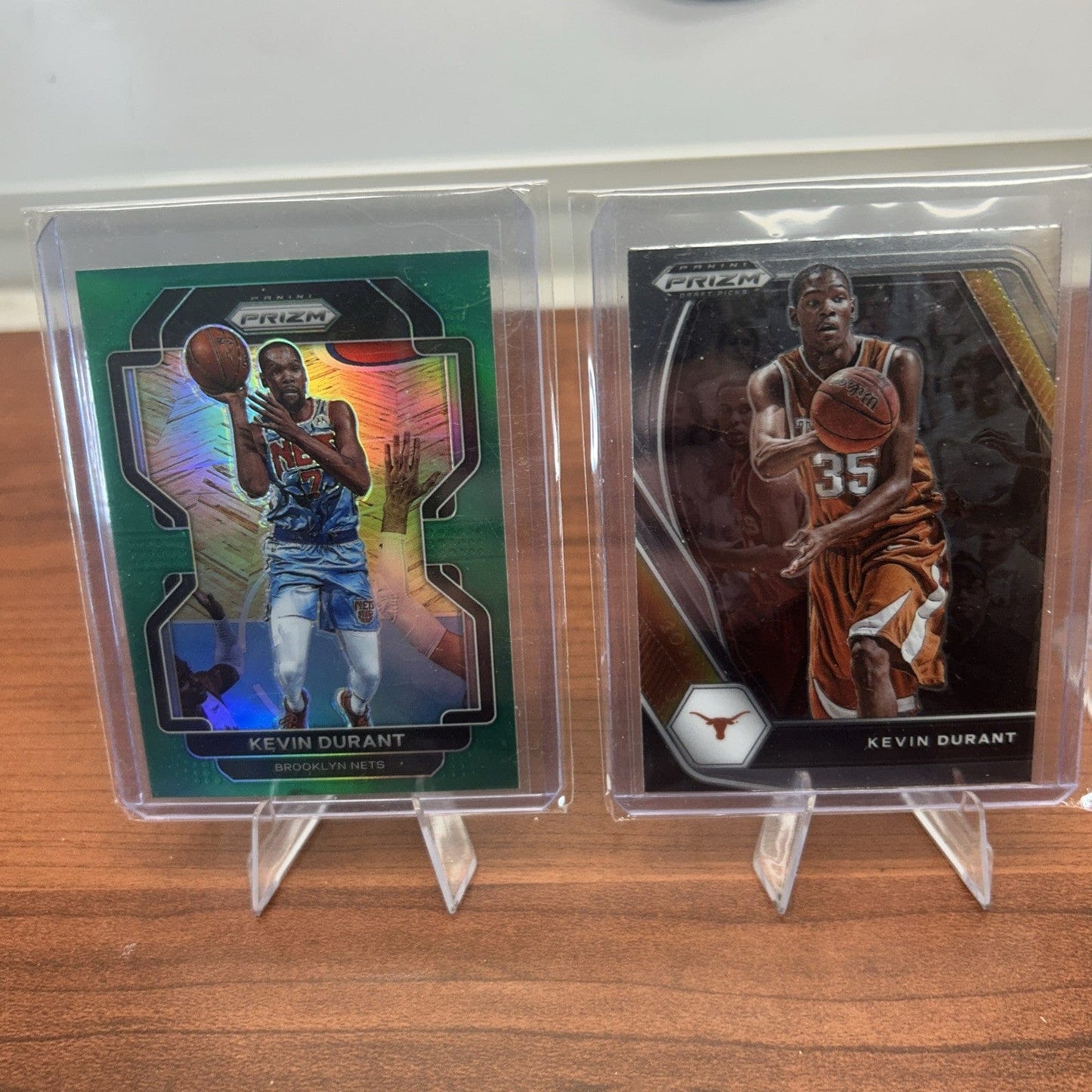Cheap Sneaks Footwear/Sports Cards Basketball Card Kevin Durant 2021-22 Panini Prizm - Green Prizm #120 + Bonus Card